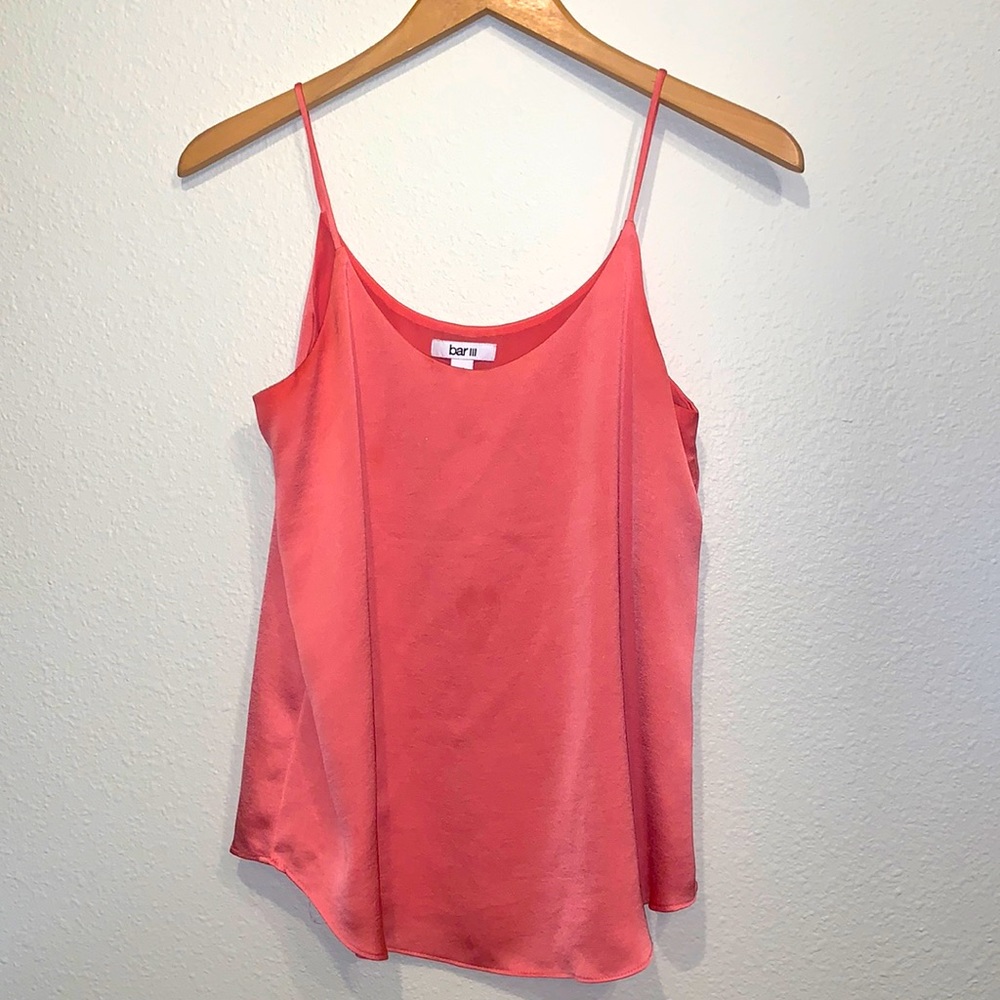 Bar III pink summer blouse